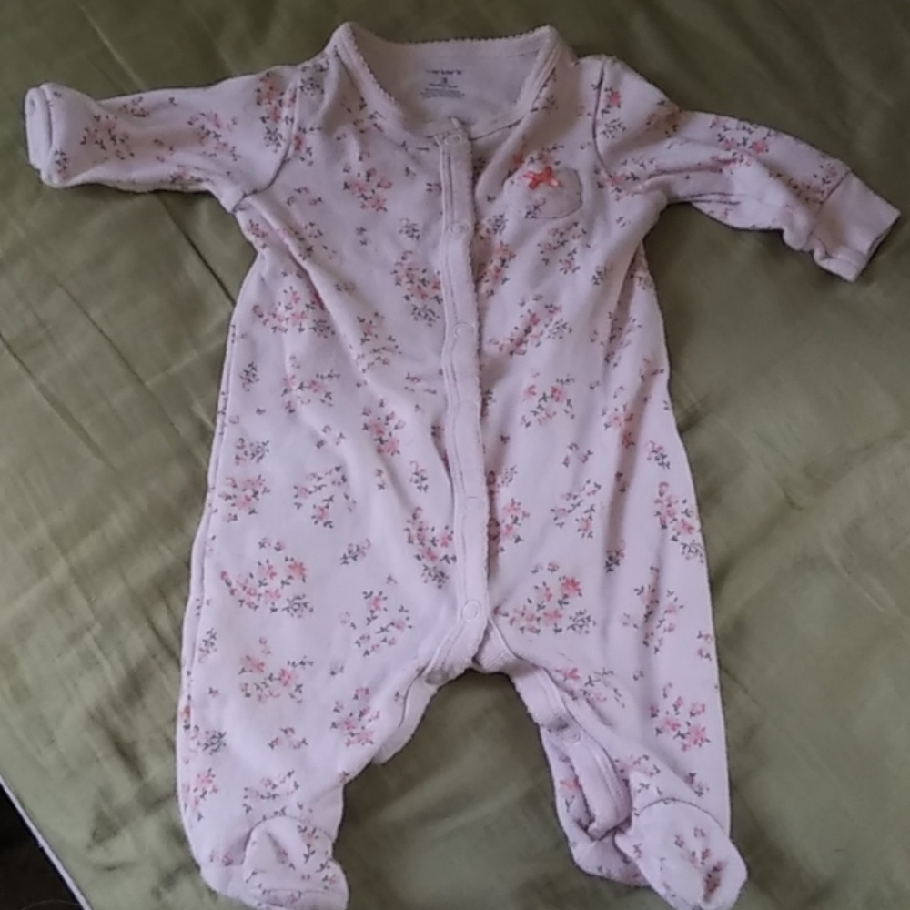 Floral onesie